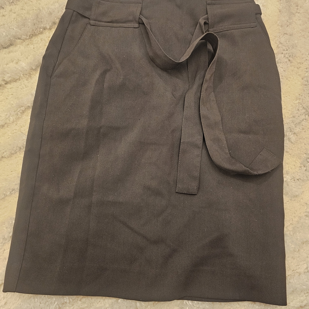 Banana Republic Dark Green Pencil Skirt